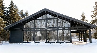 Отделка дома 295м2 под Челябинском